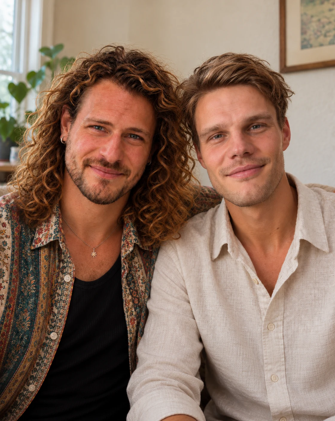 Ruben und Johann, die Gründer von Mosaikblüte
